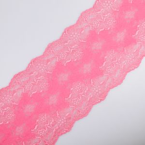 Stretch lace D12  / 15 cm Pink