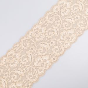 Stretch lace D17  / 11 cm Beige