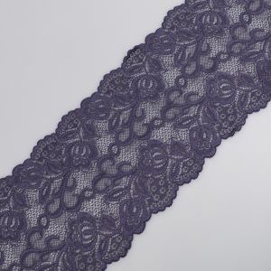 Stretch lace D27 / Plum 14cm