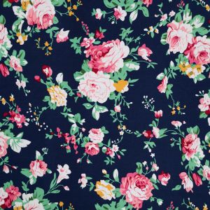 Print Viscose poplin fabric / D4