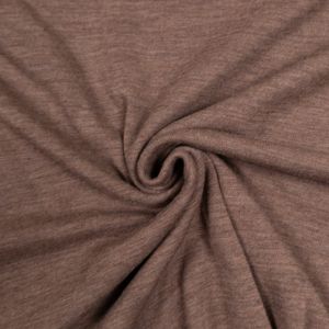 Merino wool jersey / Brown