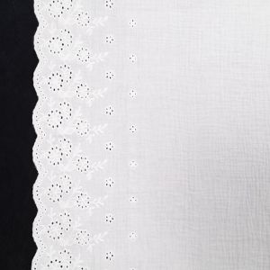 Double gauze / White