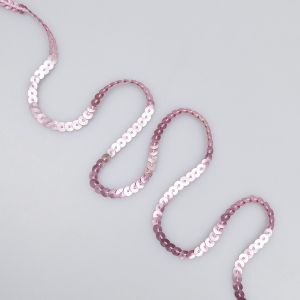 Sequin trim 5 mm / S3 Old pink