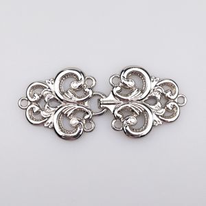 Norwegian sweater clasp Big / Nickel