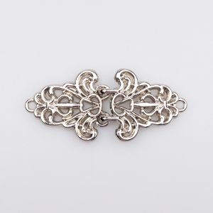 Norwegian sweater clasp / Nickel