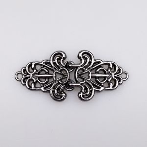 Norwegian sweater clasp / Black