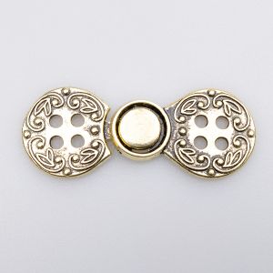 Norwegian clasp 20 mm / Ant Gold