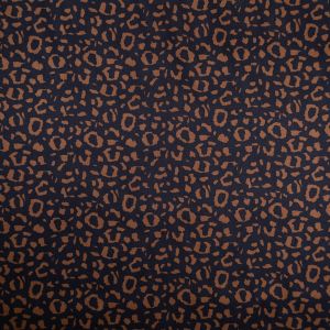 Printed cotton fabric 1748008 / 8 Leopard