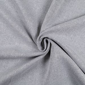 Double-width decorative fabric Letta / 155 Grey