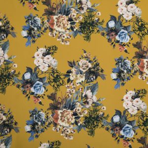 Crepe faux Silk Crepon Cavalli / Mustard