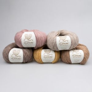 Yarn Filamore Alpa Tweed 50 g / Different shades