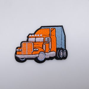 Iron-on motif MACK 8x6 cm / Orange