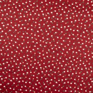 Printed cotton Dipsy / Red