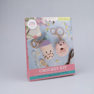 Crochet Kit Simply Make / Time For Treats Keyring Duo