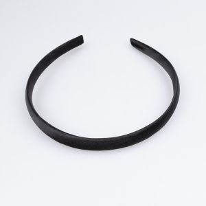 Headband / Satin, black