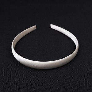 Headband / Satin, IVORY