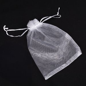 Organza bag / 125x175 mm / white