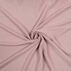 Crinkled faux silk EK-8971 / Old pink