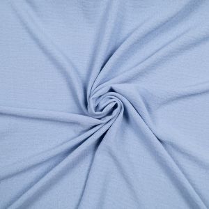 Crinkled faux silk EK-8971 / Blue