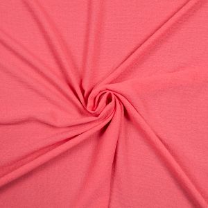 Crinkled faux silk EK-8971 / Pink