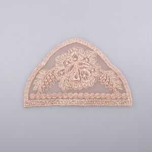 Lace motif small D55 / 9.5x6 cm / Sand