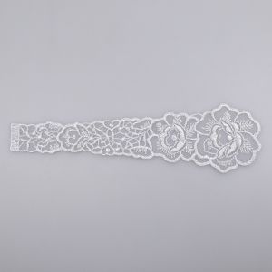 Lace motif D56 / 17x7 cm / Sand
