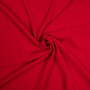 Suiting Fabric Luxe Crepe / 38 Red