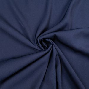 Suiting Fabric Stretch Twill / 80 Navy