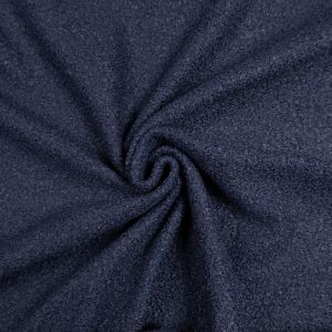 Coating fabric Boucle / Navy