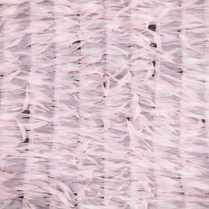 Chiffon Fabric Feather / 16 Light Pink