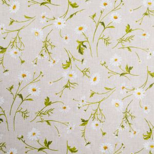 Printed Cotton Fabric / Daisies