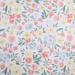 Oilcloth / Pastel Flowers