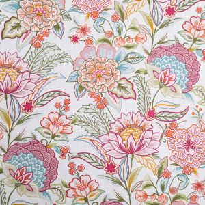 Printed Cotton Fabric / Flowers