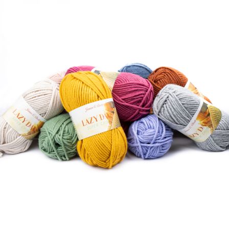 Yarn James C. Brett Lazy Days Super Chunky 100 g Different shades