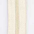 3 mm zip 40 cm / Natural 103