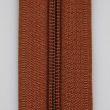 5 mm open-ended zipper with one slider 40 cm / Rust 286