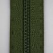 5 mm open-ended zipper with one slider 70 cm / Dark olive 327