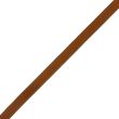 One-sided glazed string with edge 12 mm / 3201 Brown