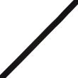 One-sided glazed string with edge 12 mm / 3204 Black