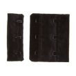 Bra hook / 3 hooks 50 mm / 29013-332 Black