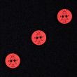 Children´s button / Girl / Red