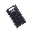 Metallic Sew on Snap Fasteners / 8 mm / 12 pcs / Black