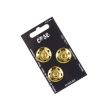 Metallic Sew on Snap Fasteners / 23 mm / 3 pcs / Gold