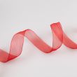 Organza ribbon 25 mm / red 148