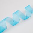 Organza ribbon 25 mm / turquise 207