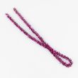 Shiny shenille straws 6 mm / Purple