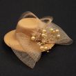 Felt mini hat / Small / Beige