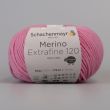 Yarn Schachenmayr Merino Extrafine 120 50 g / Pink 136