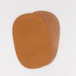 Iron on patches 10x14cm 2 pc / Brown