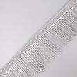 Looped fringe 60 mm / Light grey 310